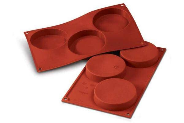 Stampo silicone disco biscuit mm.103 h.20