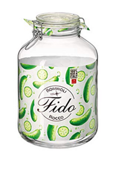 Vaso Fido Bormioli con molla e guarnizione