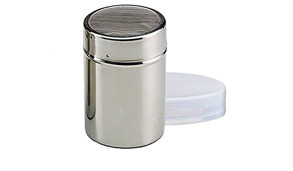 Spargizucchero inox tappo rete Eva-041037