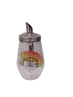 Dosazucchero in vetro e tappo inox Caper-20
