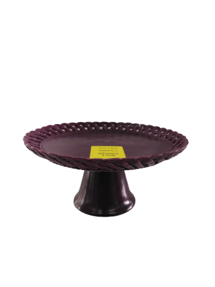Alzata dolci ceramica viola cm.26 Bitossi Alzata dolci ceramica viola cm.26 Bitossi