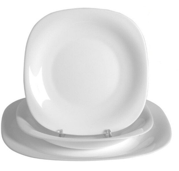 Piatto Carine Luminarc Arcopal bianco