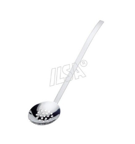 Cucchiaio ghiaccio  forato cm.24 inox