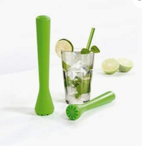 Pestello cocktail plastica verde Tescoma