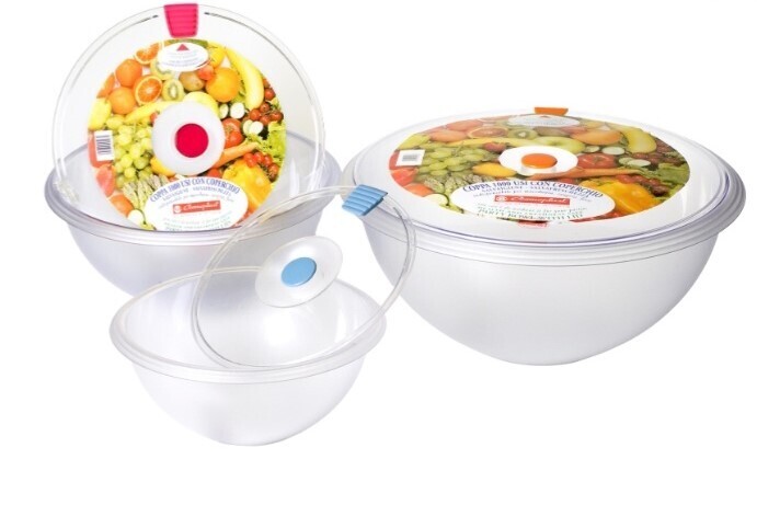 Coppa Oasi con coperchio cm.30