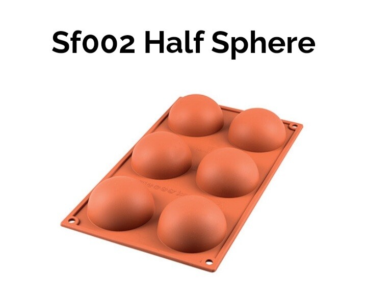 Stampo silicone semisfera multiporzione