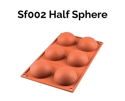 Stampo silicone semisfera multiporzione