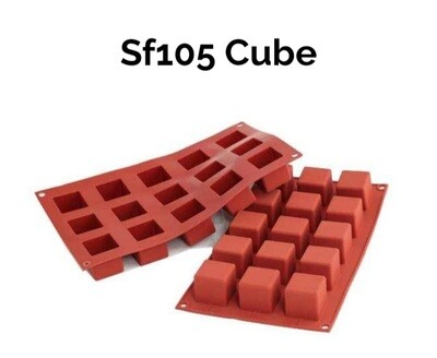 Stampo silicone cubo multiporzione mm.3,5x3,5 ml.42