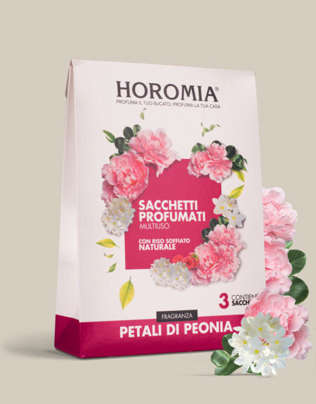 Sacchetti profumati multiuso Horomia - Petali di peonia