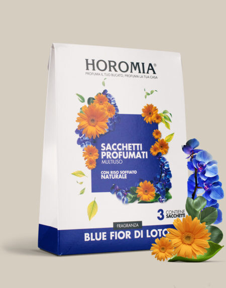 Sacchetti profumati multiuso Horomia - Blue fior di loto
