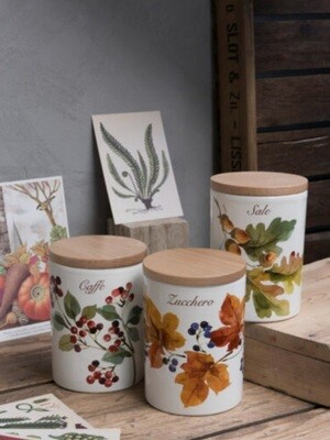 Barattolo autunno ceramica Nuova cer