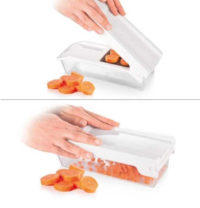 Tagliaverdure / cubettatore handy Tescoma