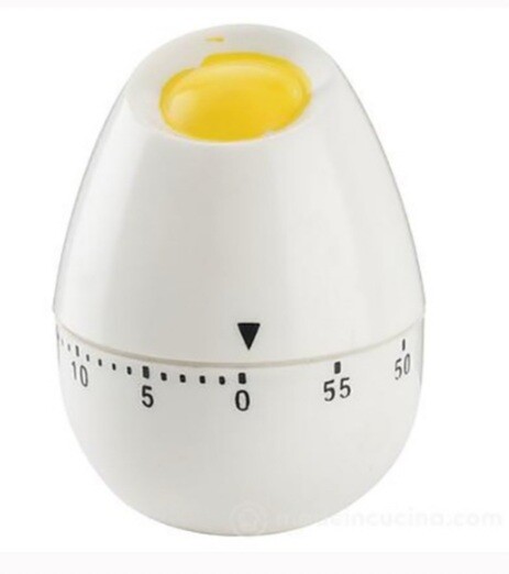 Contaminuti / timer plastica uovo Eva
