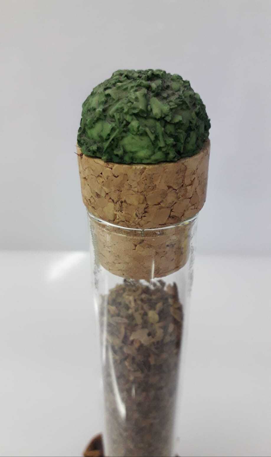 Barattolo spezie, base sacco, tubo vetro, La Griffe