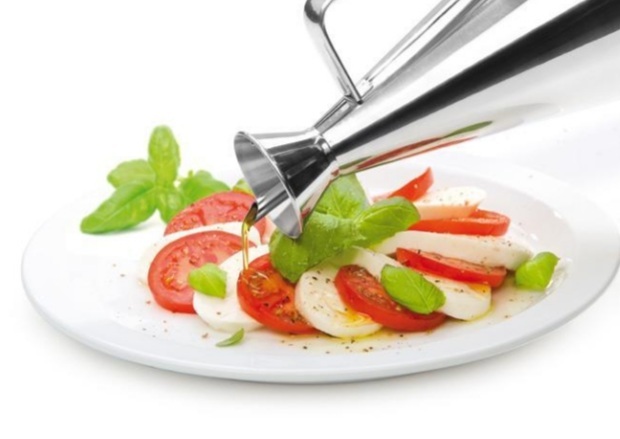 Oliera / ampolla in acciaio con beccuccio Granchef Tescoma