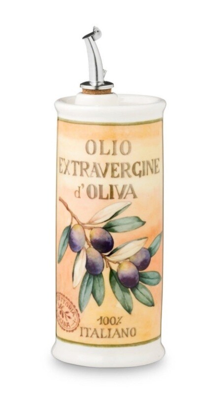 Oliera / ampolla ceramica decorata Nuova Cer