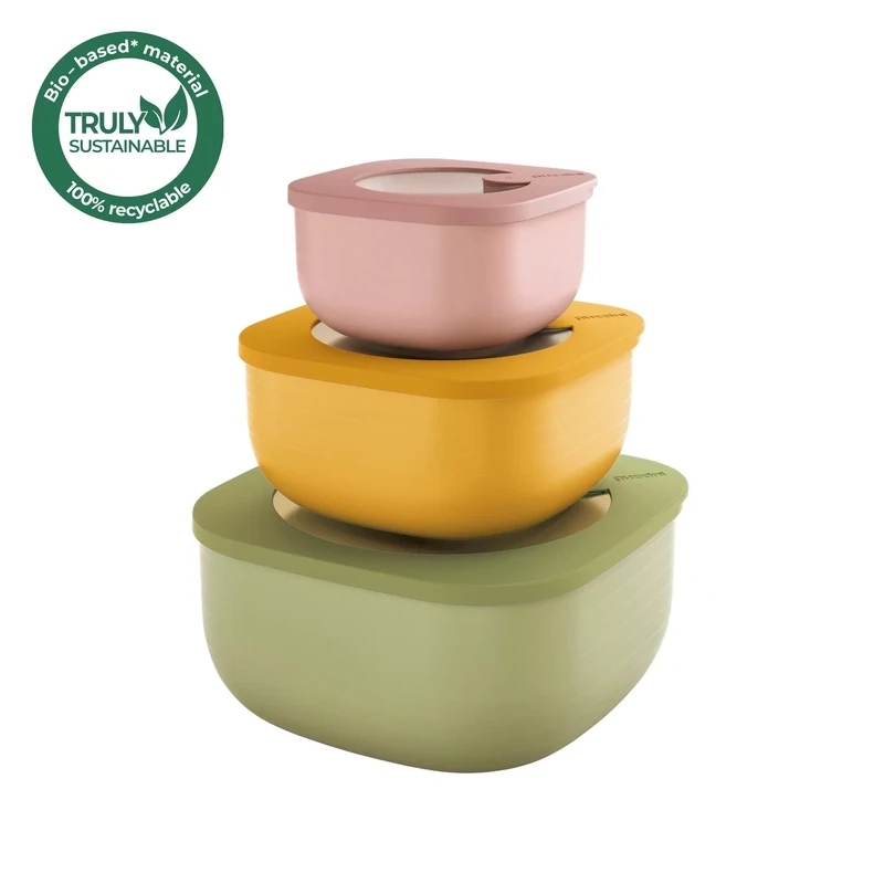 Contenitore ermetico Store&More Guzzini quadrato basso piccolo