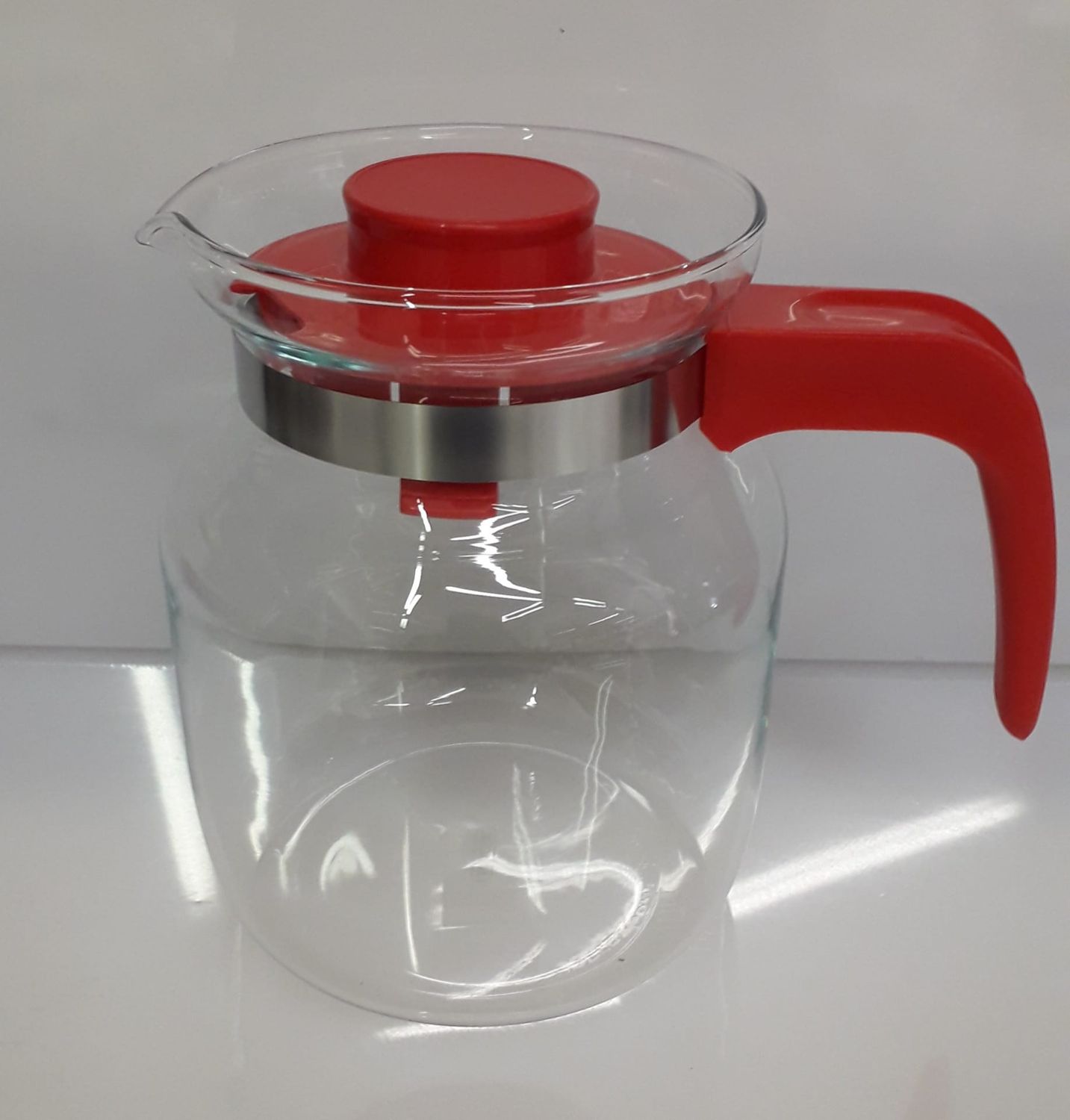 Theiera / brocca Pirex Classic rossa
