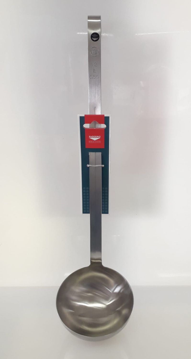 Mestolo acciaio inox professionale cm.12 Paderno