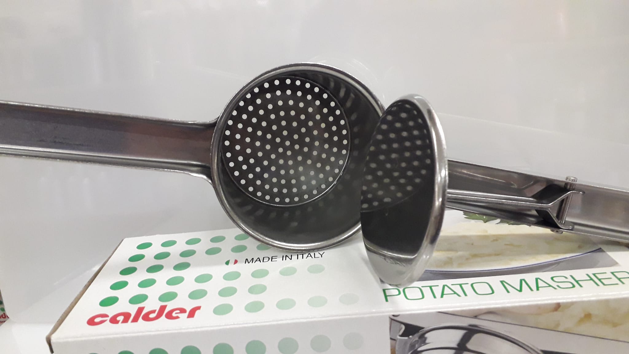 Schiacciapatate inox 18/10 Calder 0561