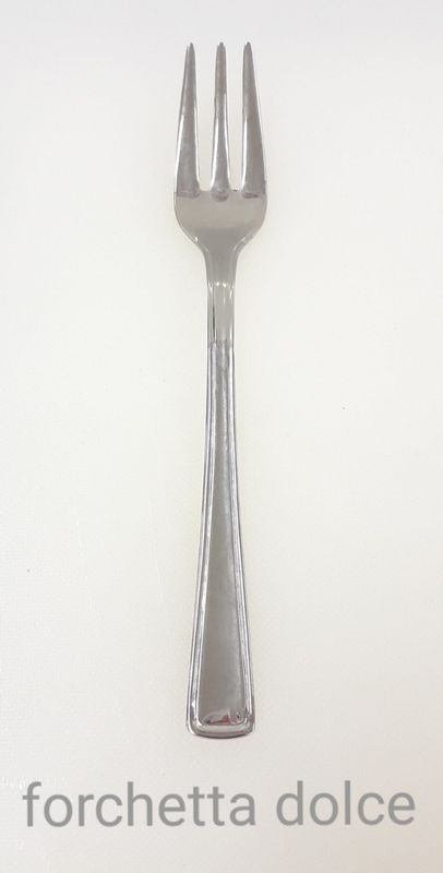 set 12 forchette torta / dolce in acciaio inox Ambassador Eme
