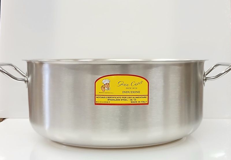Casseruola bassa Catering Gran cuoco acciaio inox per induzione