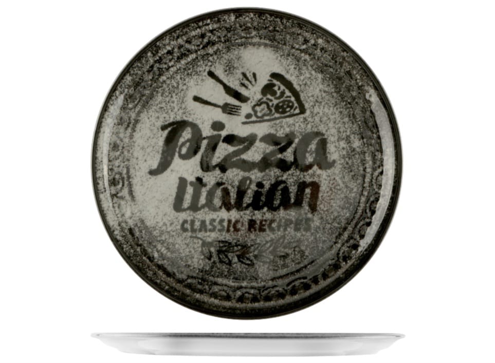 Piatto pizza Saturnia Recipes Napoli cm.33