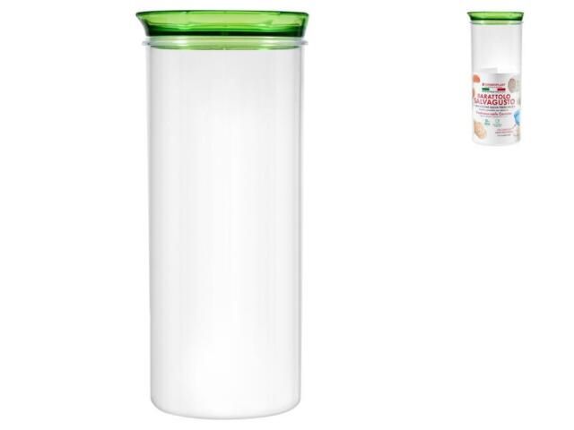 Barattolo tondo impilabile plastica Cosmoplast lt.2,2