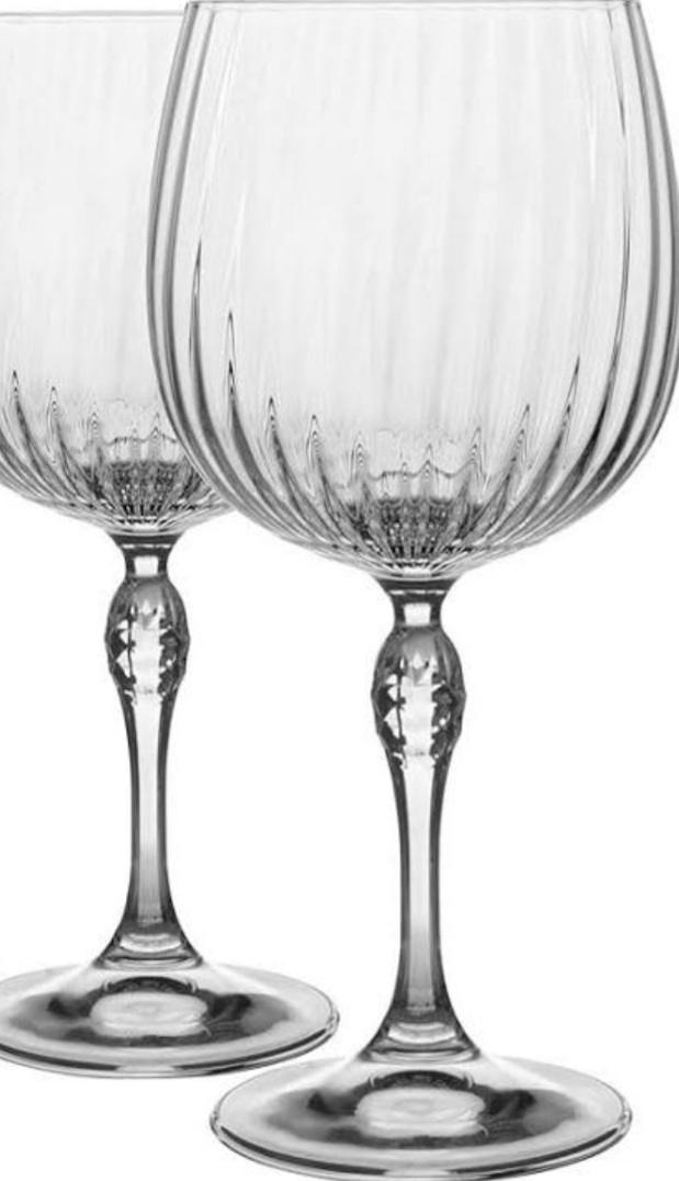 Set 6 calici gin tonic cl.74,5 America'20S Bormioli