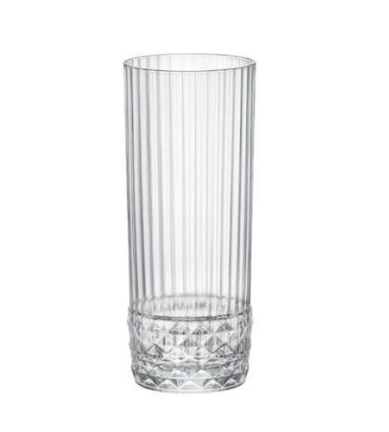 Set 6 bicchieri long drink cl.40 America'20S Bormioli