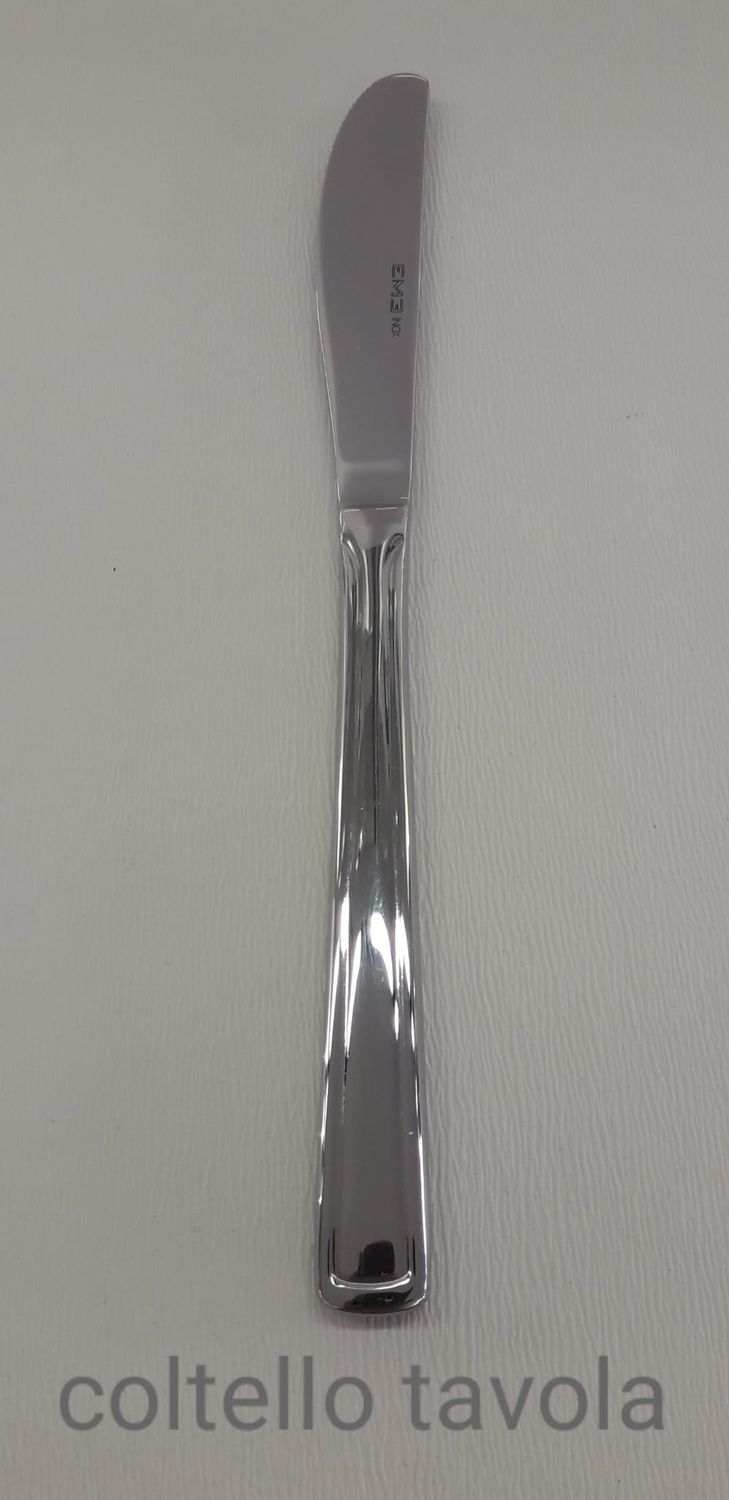 Set 12 coltello tavola in acciaio inox Ambassador Eme