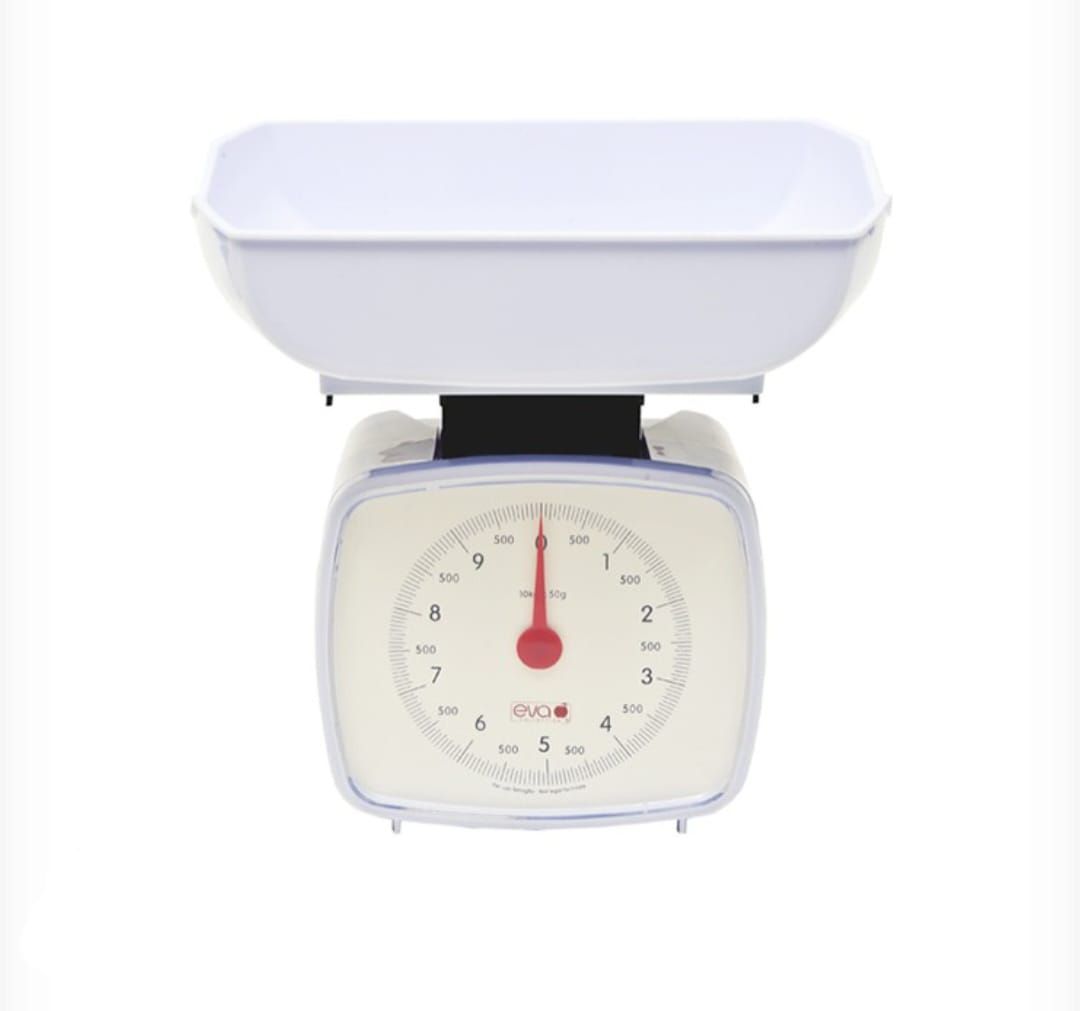 Bilancia cucina meccanica plastica kg.10 Eva