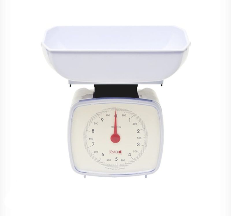 Bilancia cucina meccanica plastica kg.10 Eva