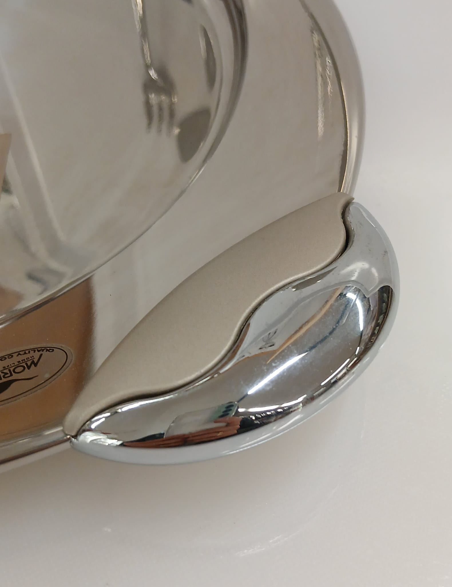 Piatto torta acciaio con forchette e paletta bombè Morinox - Servizio 14 pezzi