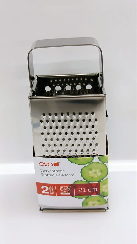 Grattugia / affettatutto 4 facce  inox Eva