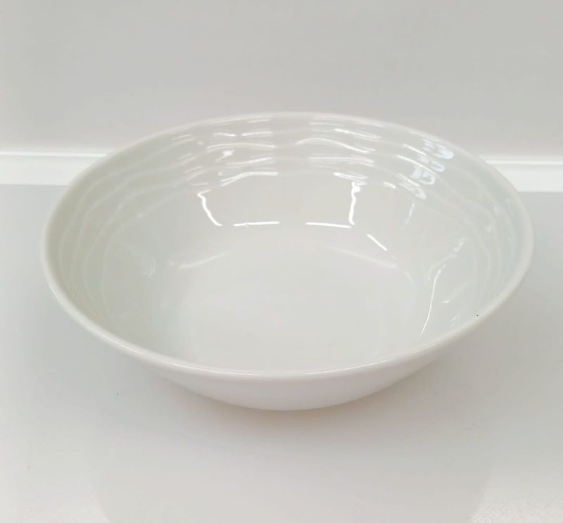 Set 6 pezzi coppette Sea Wave in porcellana bianca Kutahya