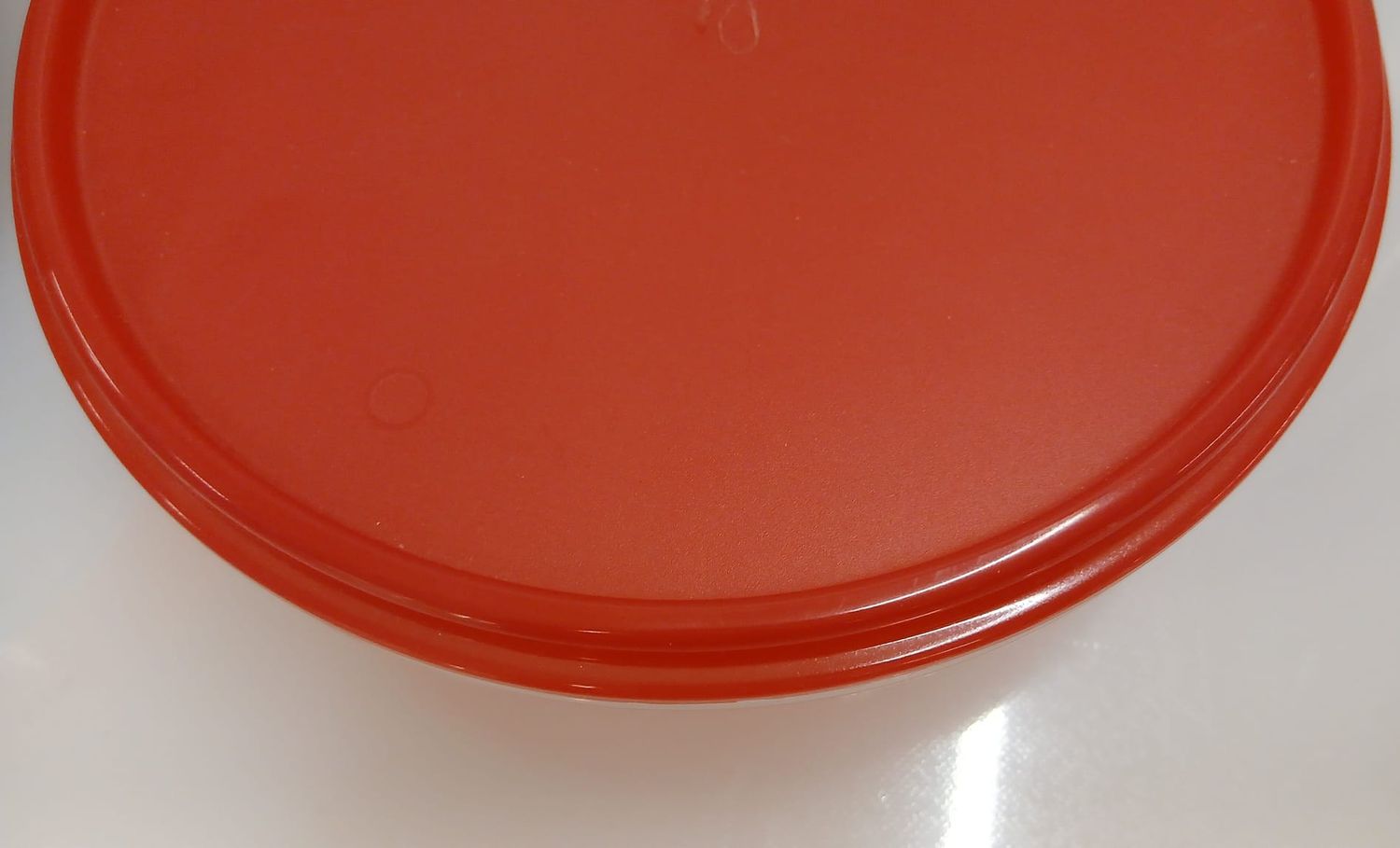 Contenitore per conservazione cibi, tondo basso cm.17, Colore: ROSSO