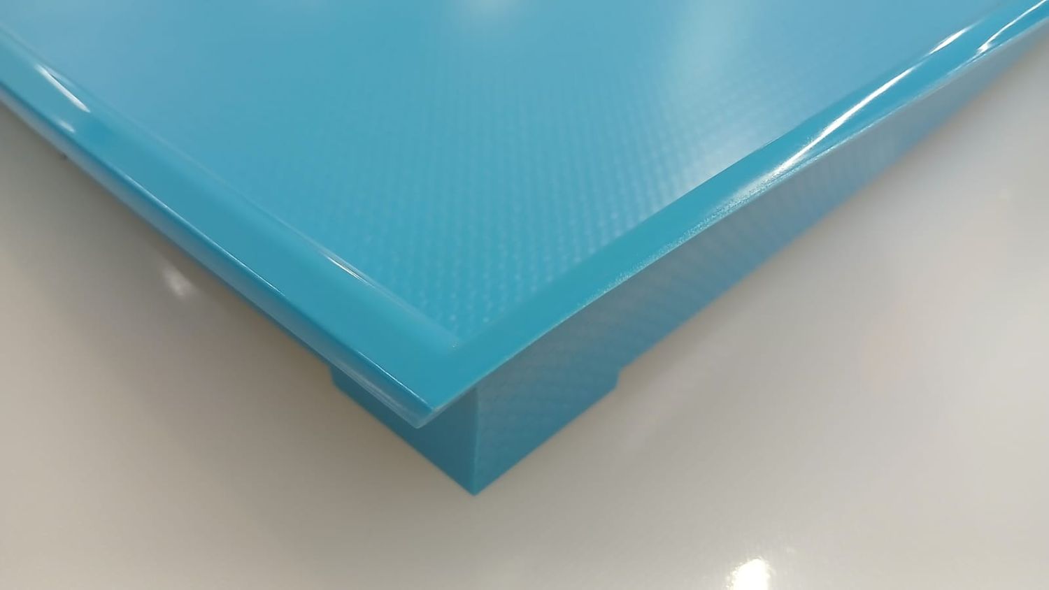 Vassoio Oasi rettangolare plastica Cosmoplast, Colore: TURCHESE