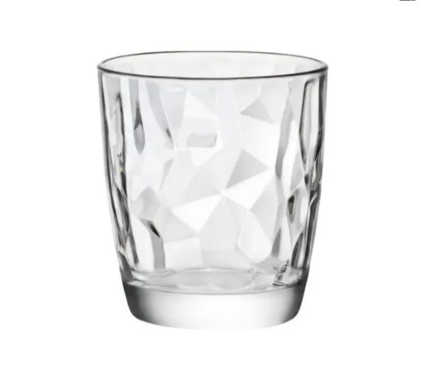 Bicchiere Diamond vetro Bormioli cl.30,5 bianco