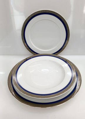 Piatti Roma platino - Servizio 40 pezzi Piatti Roma platino - Servizio 40 pezzi