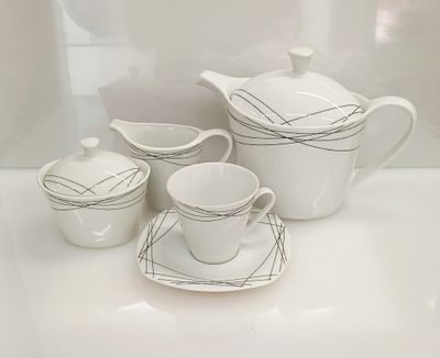 Tazza thè Helga Weissestal - Servizio 9 pezzi Tazza thè Helga Weissestal - Servizio 9 pezzi