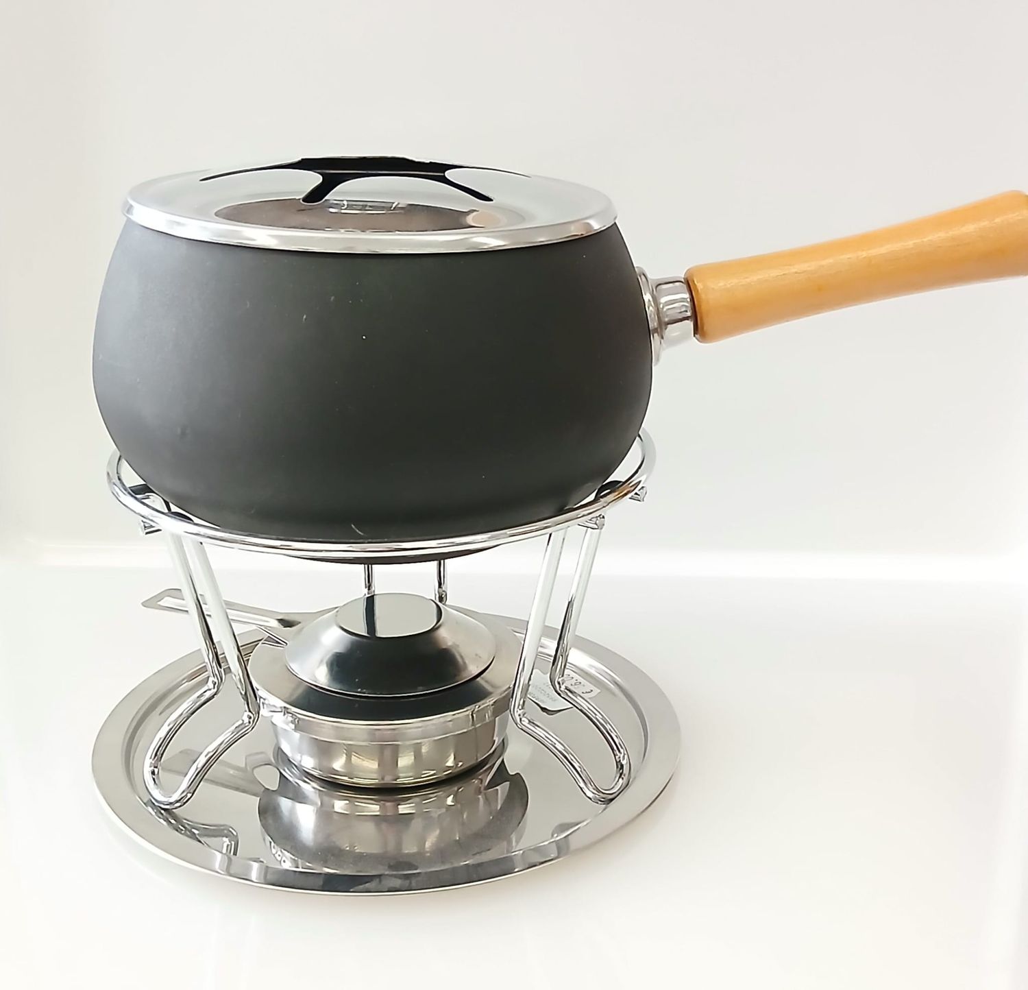 Fornetto fonduta / bourguignonne nero - Servizio 12 pezzi