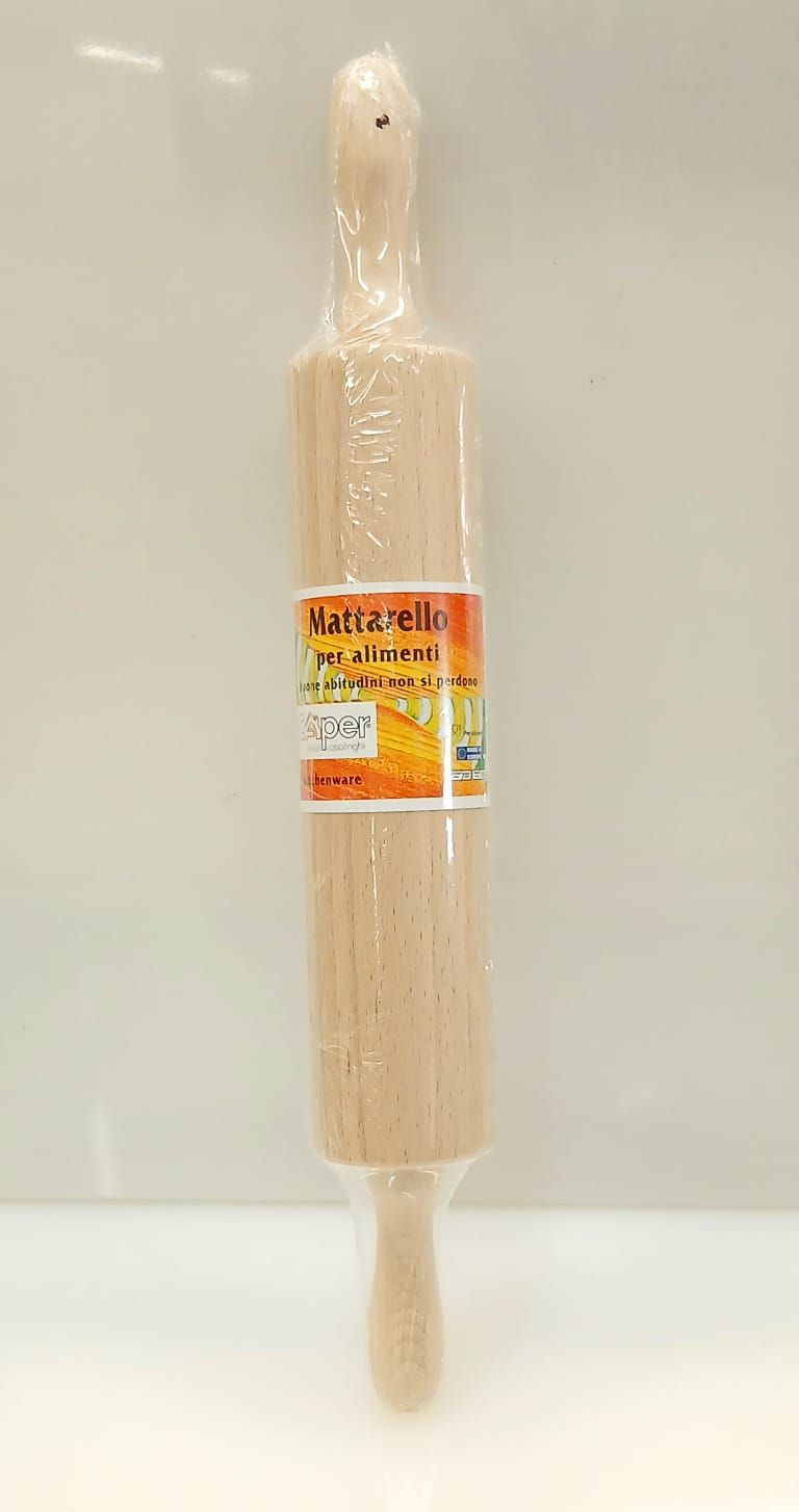 Mattarello in legno con manici girevoli Caper