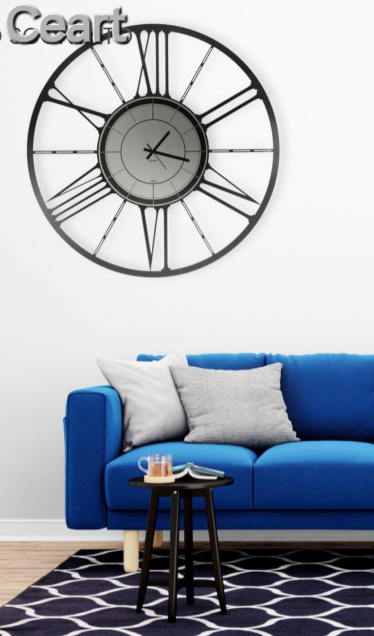 Orologio Da Parete A Forma Di Ruota Con LED – Decorazione Originale Per Garage E Soggiorno