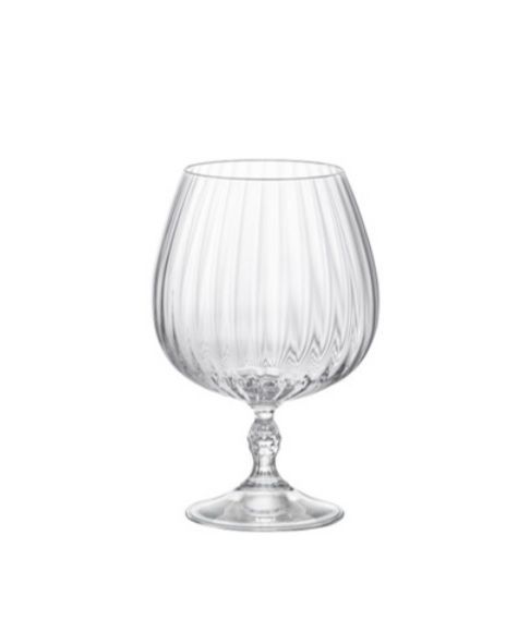 Set 6 calici cognac cl.65 America'20S Bormioli
