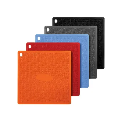 Presina / sottopentola silicone zeus cm.17,5x17,5 Silikomart