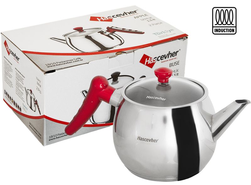 Bollitore / theiera acciaio hascevher