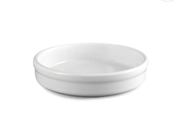 Pirofila / stampo crema catalana Justwhite bianco Pirofila / stampo crema catalana Justwhite bianco