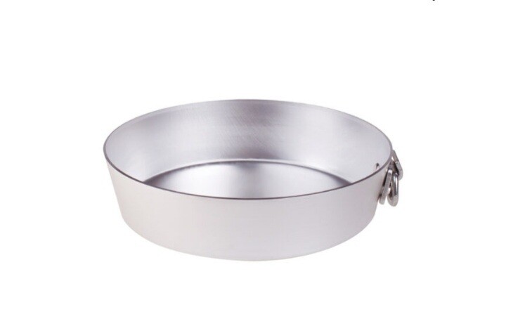 Tortiera alluminio Agnelli svasata conica, Diametro / Altezza: cm.16 - cm.5
