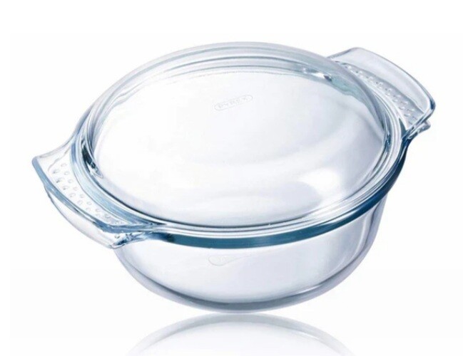 Pirex - Casseruola tonda con coperchio Pirex - Casseruola tonda con coperchio